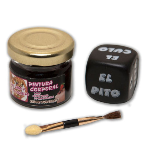 Pintura De Chocolate Y Dado De Cuerpo