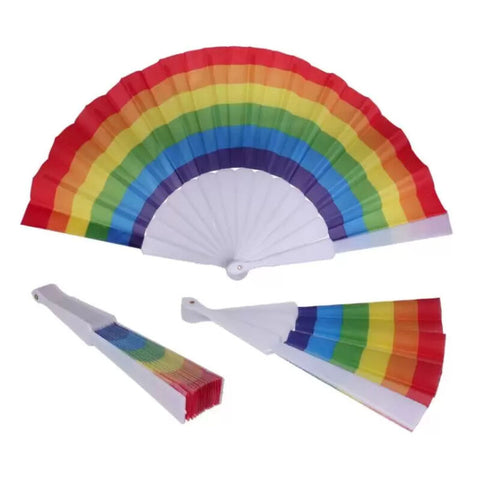 Abanico Tela Bandera Lgbt