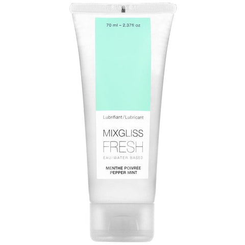 Lubricante Base Agua Efecto Frio Sabor A Menta 70 Ml