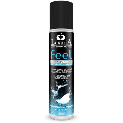 Luxuria Feel Lubricante Base Agua Aqua 60 Ml