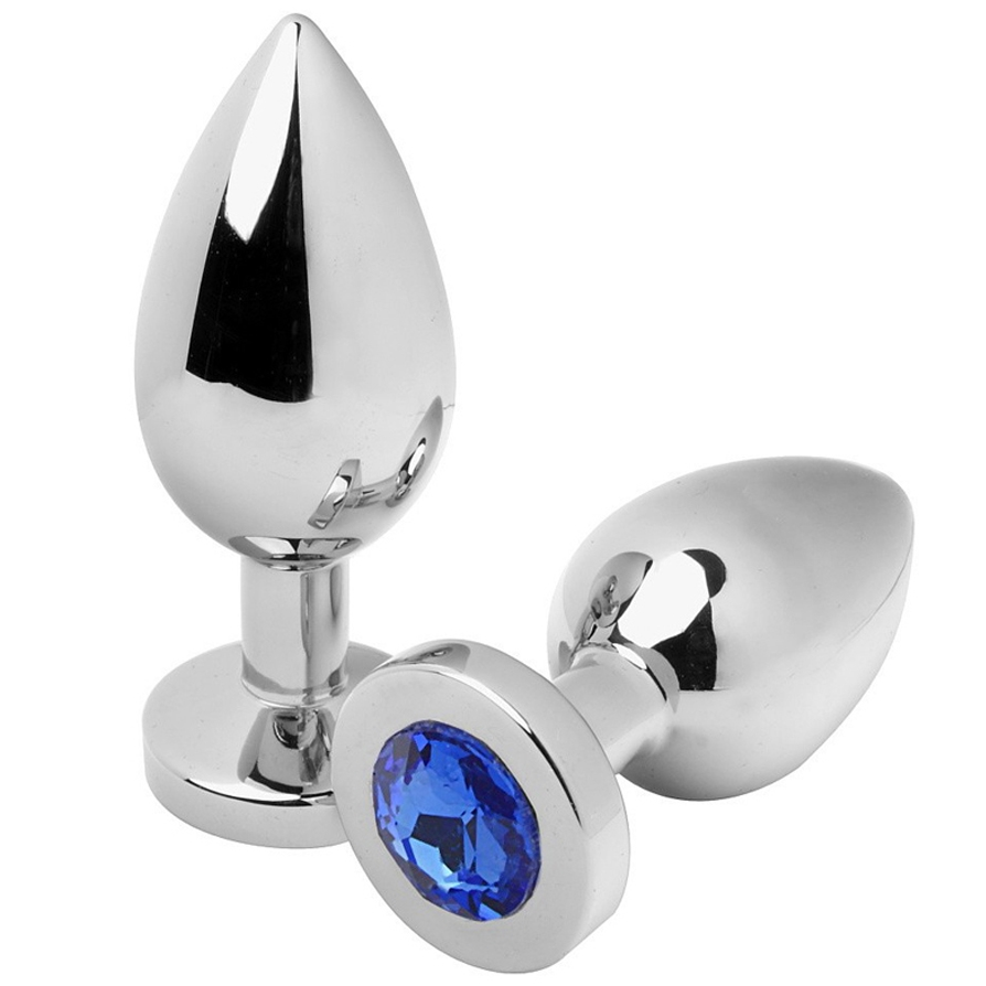 Descubre el Bienestar Íntimo con el Anal Plug Diamond Azul Medium y Potencia tu Relación de Pareja