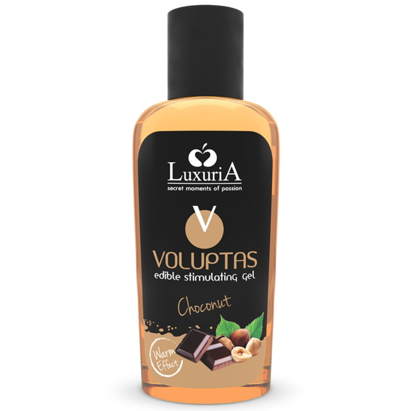 Voluptas Gel Masaje Comestible Efecto Calor - Choconut 100 Ml