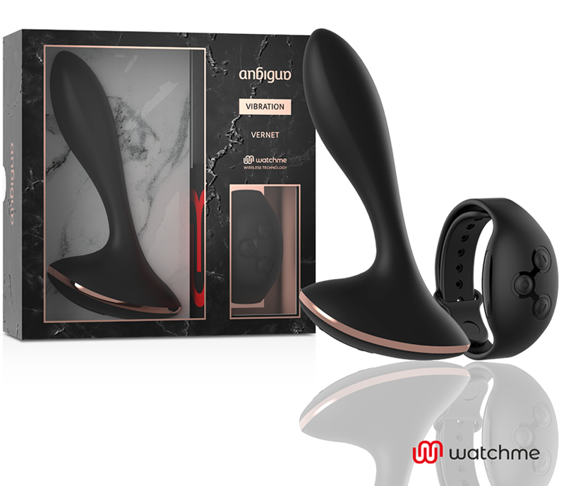 Watchme Control Remoto Vibrador Plug Anal Vernet