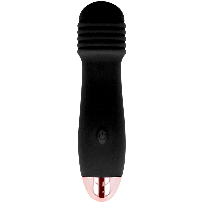 Vibrador Recargable Tres Negro 7 Velocidades