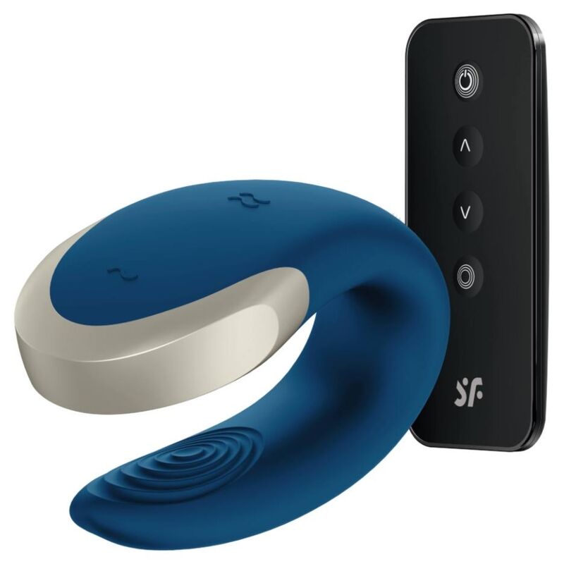App Double Love Vibrador Parejas Luxury Azul