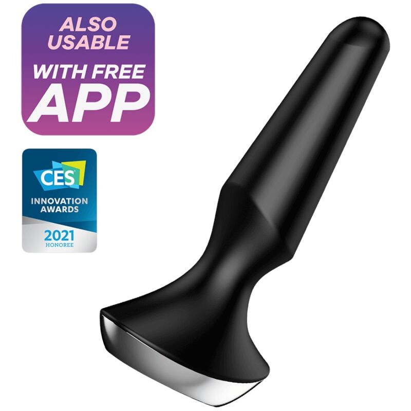 Plug Ilicious 2 Plug Vibrador Negro