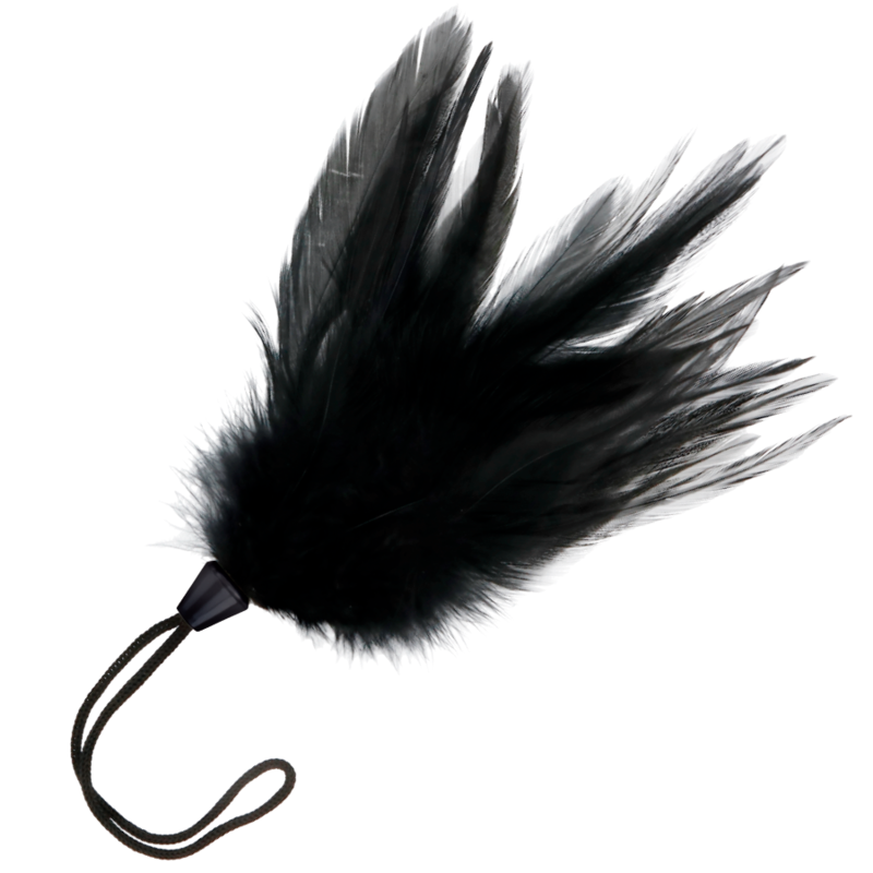 Pluma Estimuladora Negro 17 Cm