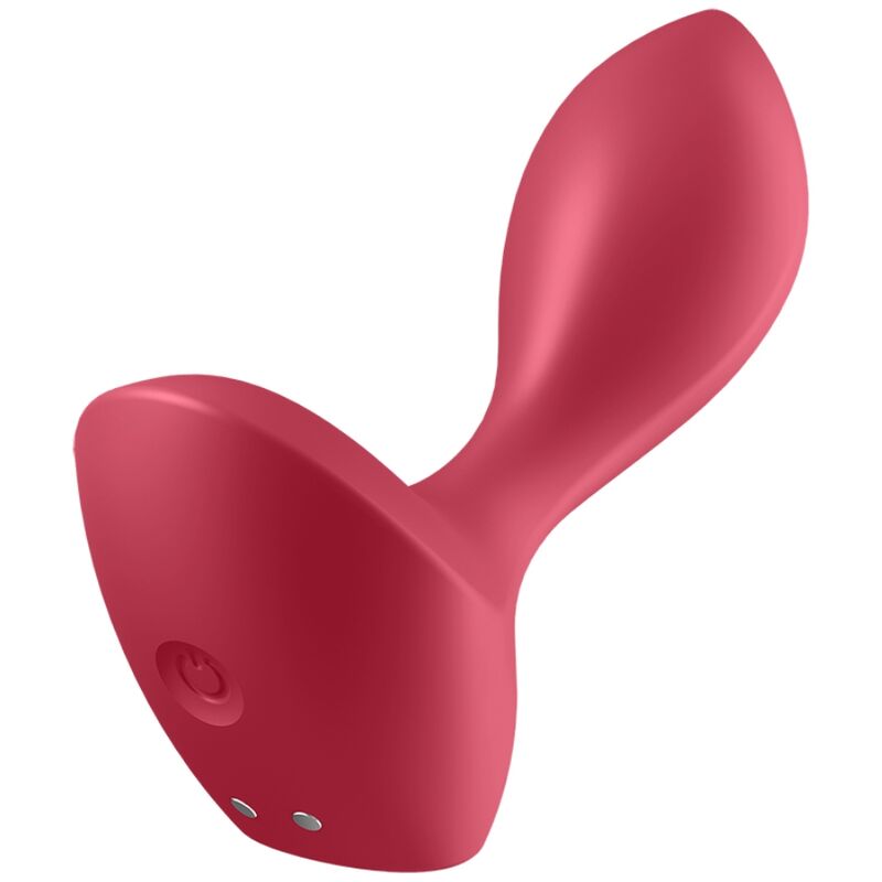 Backdoor Lover Plug Anal Vibrador Rojo