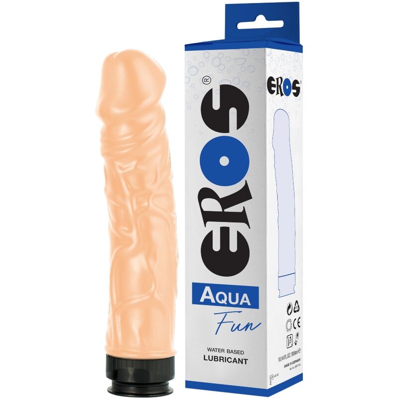 Aqua Fun Dildo Con Lubricante Base Agua