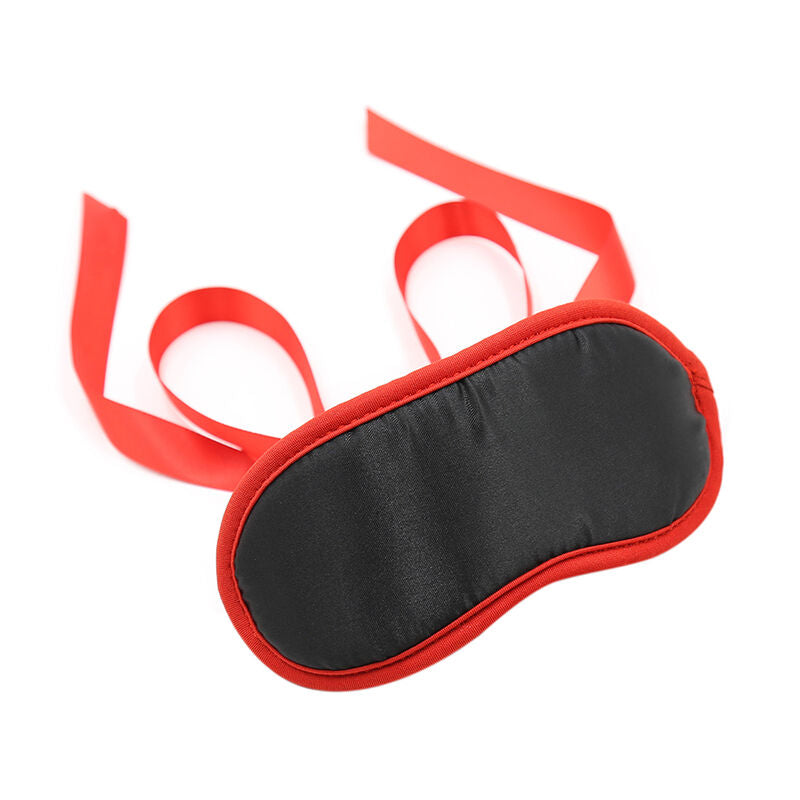 Fetish Negro Bordes Rojos