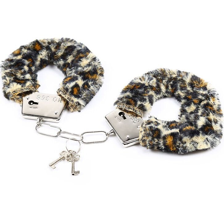 Esposas Metal Con Pelitos Tigre