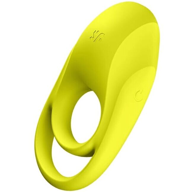 Spectacular Duo Anillo Vibrador Amarillo