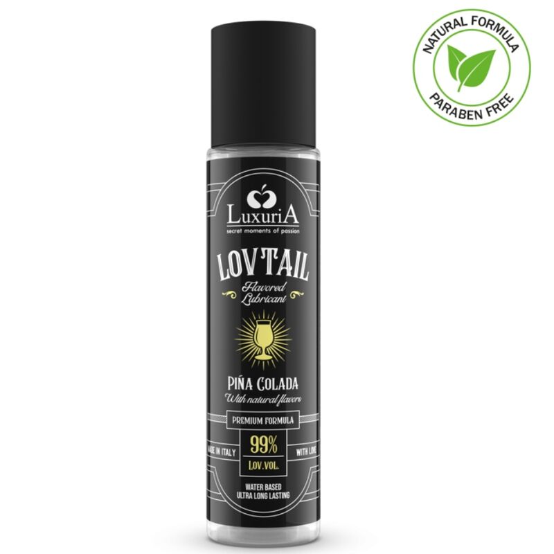 Luxuria Lovtail Lubricante Base Agua Piña Colada 60 Ml
