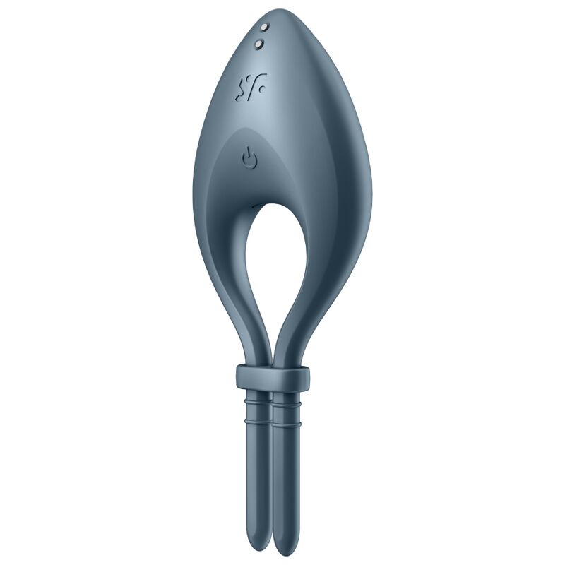 Bullseye Anillo Vibrador App Gris