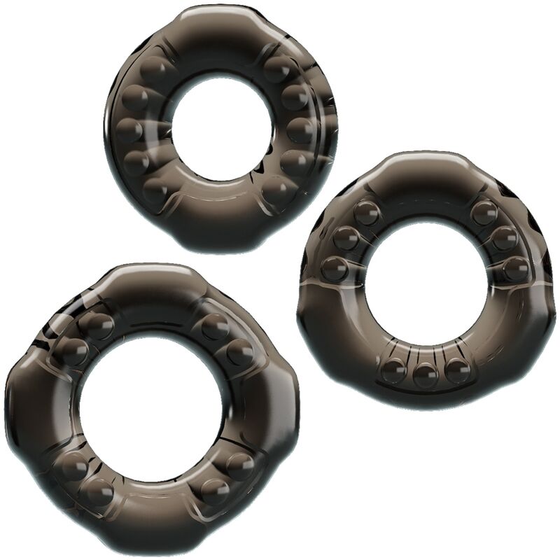 Cock Rings Yvonne Set 3 Anillos Pene