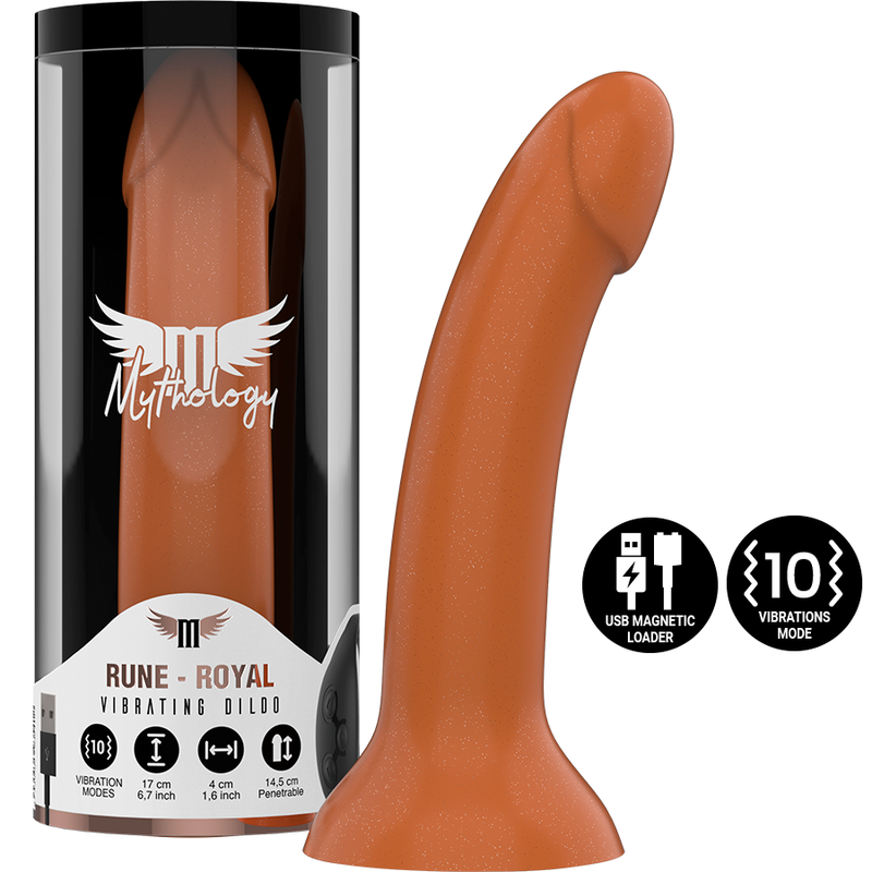 Rune Royal Dildo M - Vibrador Compatible Con Watchme Wireless Technology