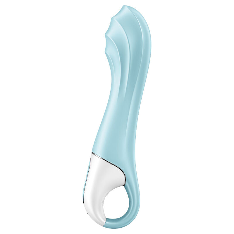 Air Pump Vibrator 5+ Vibrador Punto G Inflable App Azul