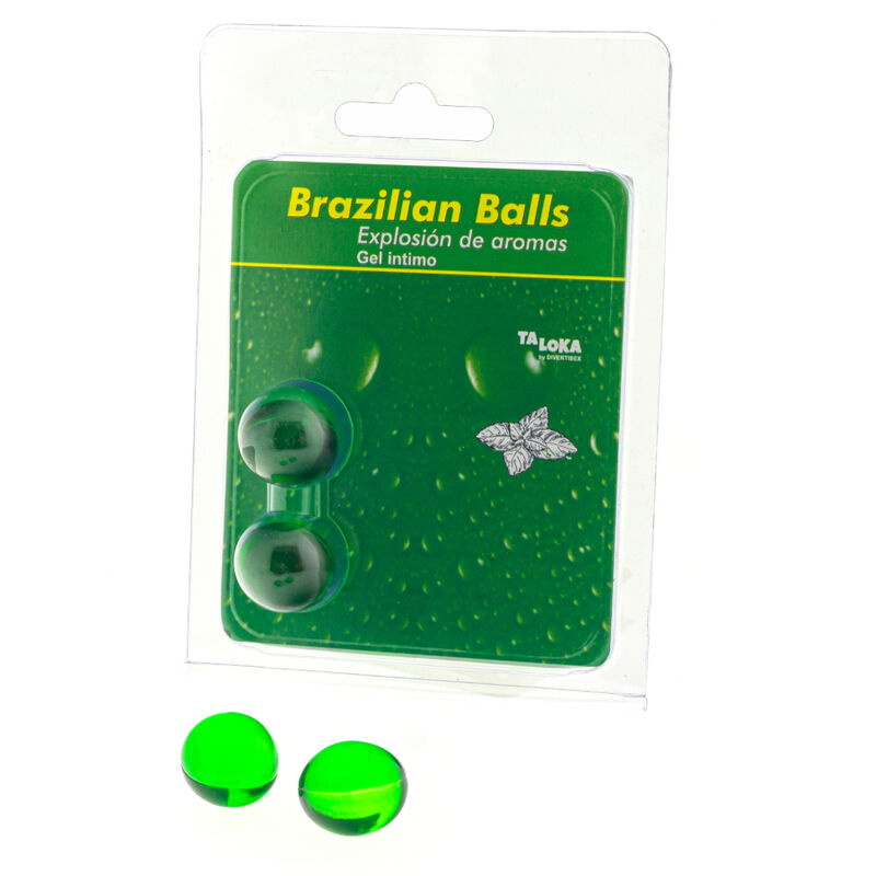 Brazilian Balls Gel Íntimo Menta 2 Bolas