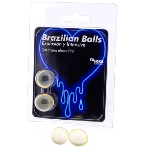 Brazilian Balls Gel Excitante Efecto Frio Y Vibración 2 Bolas