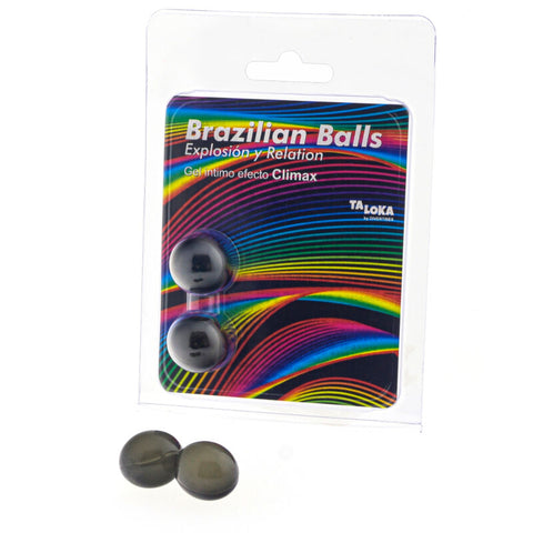 Brazilian Balls Gel Excitante Efecto Climax 2 Bolas