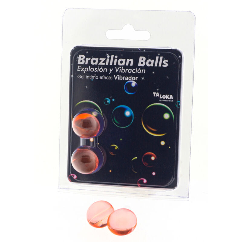 Brazilian Balls Gel Excitante Efecto Vibración 2 Bolas