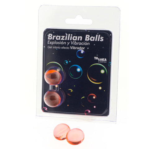 Brazilian Balls Gel Excitante Efecto Vibración 2 Bolas