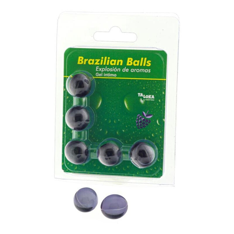 Brazilian Balls Gel Íntimo Frutas Del Bosque 5 Bolas
