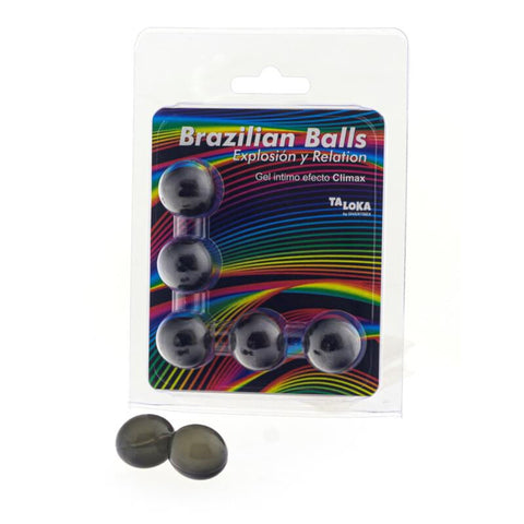 Brazilian Balls Gel Excitante Efecto Climax 5 Bolas