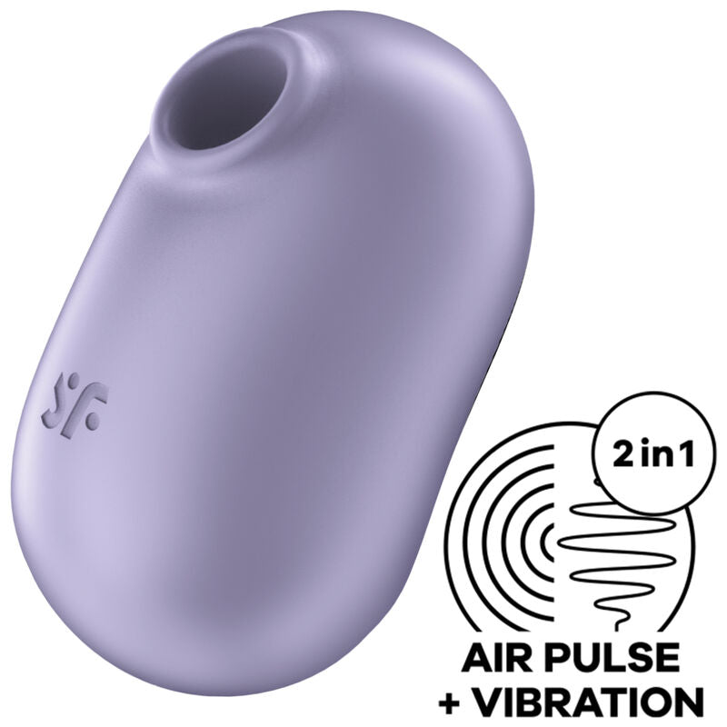 Pro To Go 2 Estimulador Y Vibrador Doble Violeta
