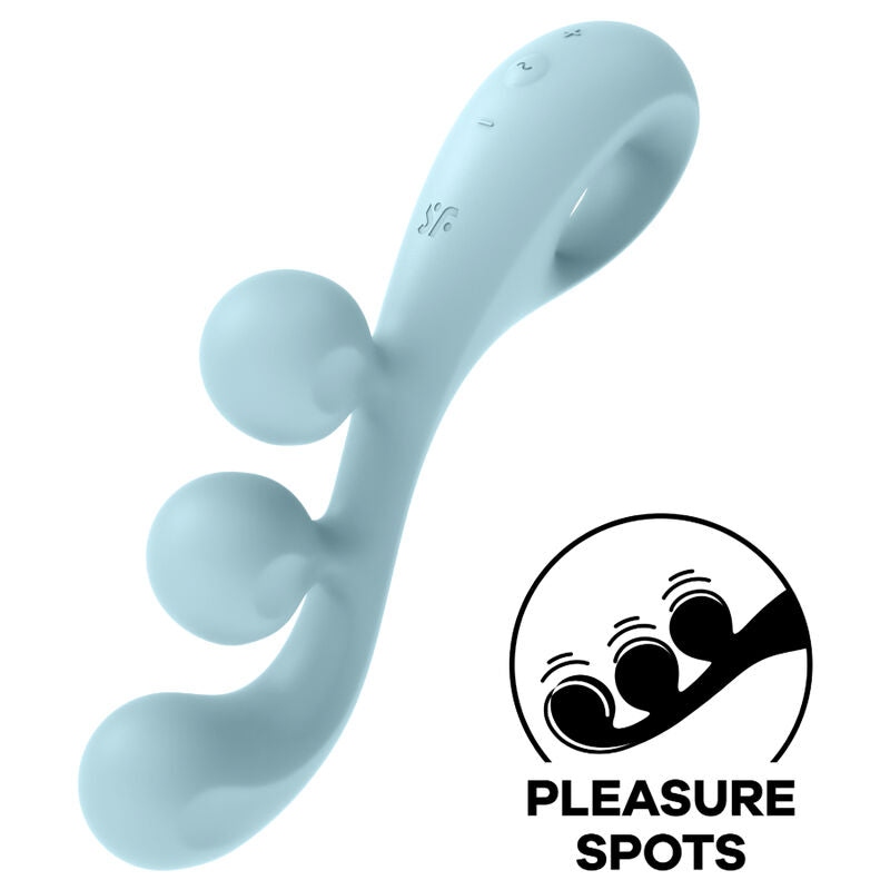 Tri Ball 2 Multi Vibrador Azul