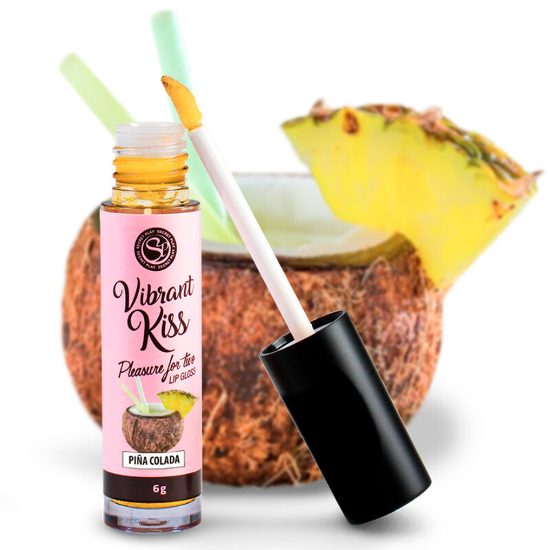 Lip Gloss Vibrant Kiss - Piña Colada