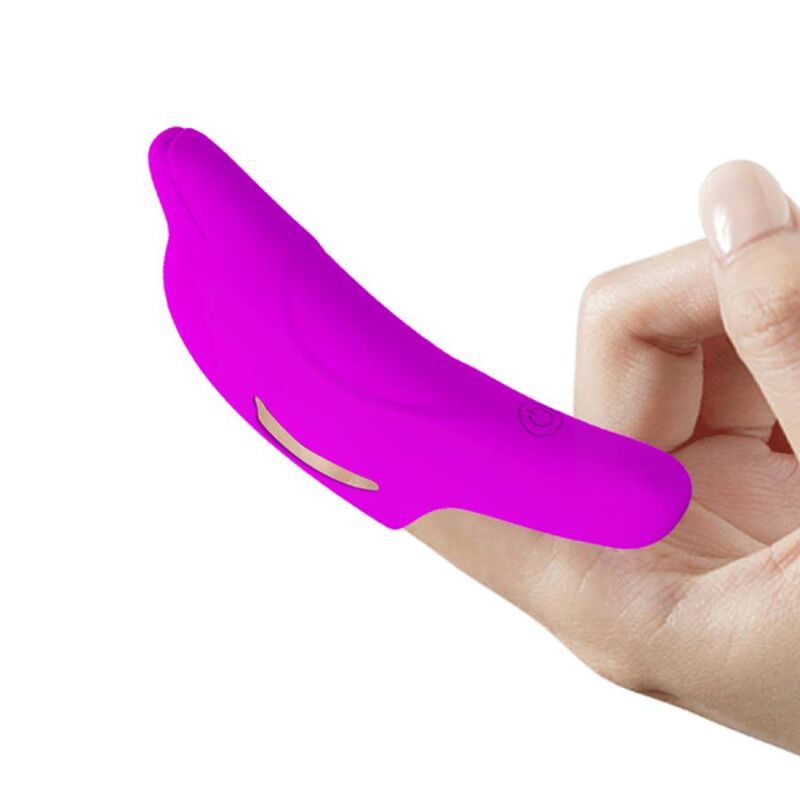 Delphini Poderoso Estimulador De Dedo Morado