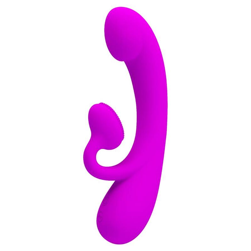 Sincere Vibrador Y Succionador De Clítoris Silicona Morado
