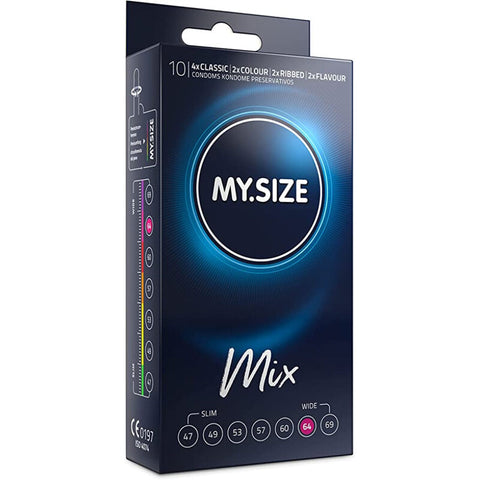 Mix Preservativos 64 Mm 10 Unidades
