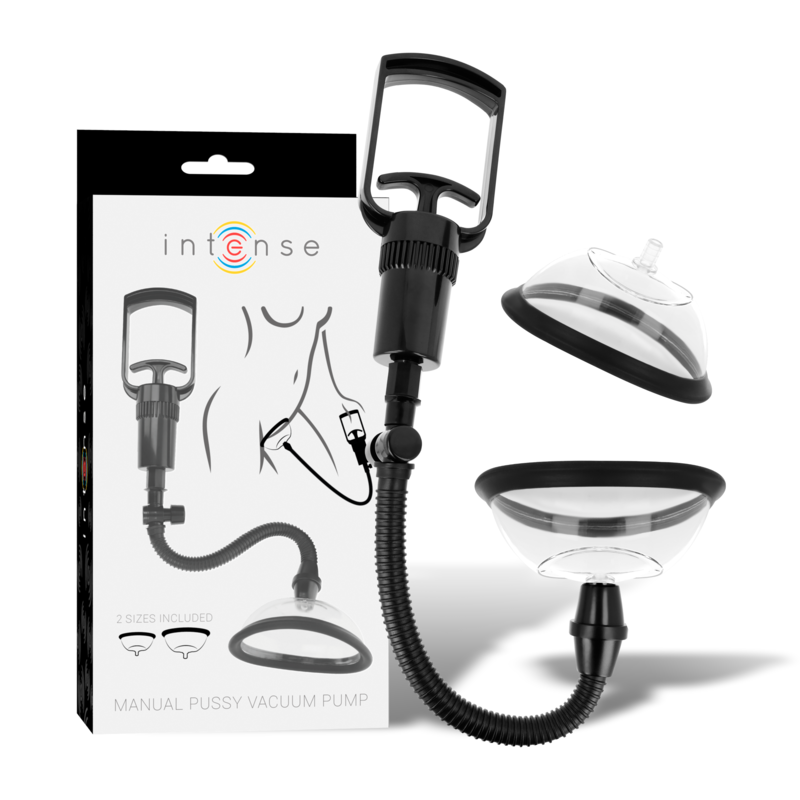 Pump Bomba Manual Vaginal Con Dos Copas Intercambiables