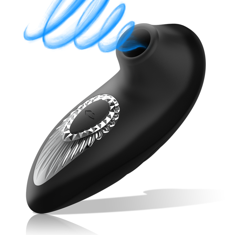 Drake Deluxe Sucking Vibe Silicona Recargable Negro