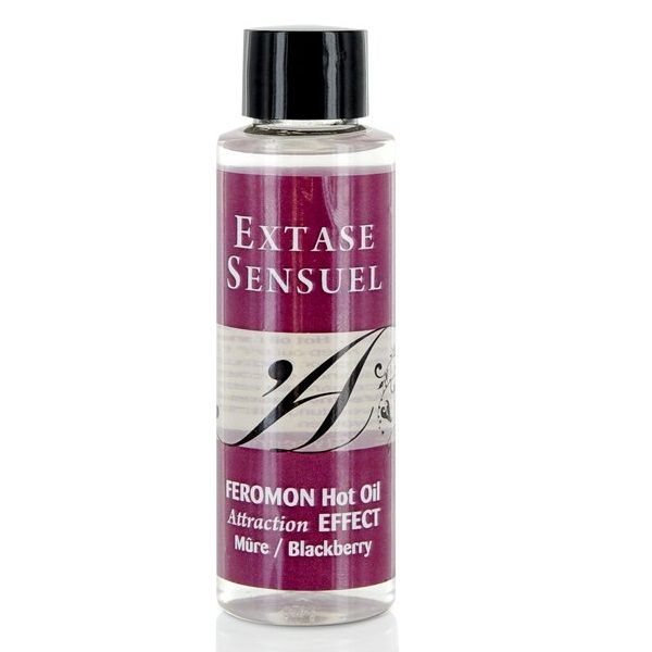 Aceite Masaje Efecto Calor Con Feromonas Mora 100 Ml