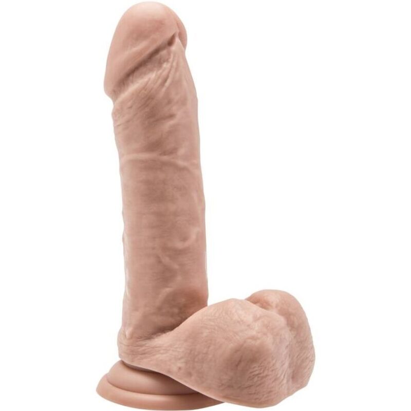 Dildo 18 Cm Con Testículos Natural