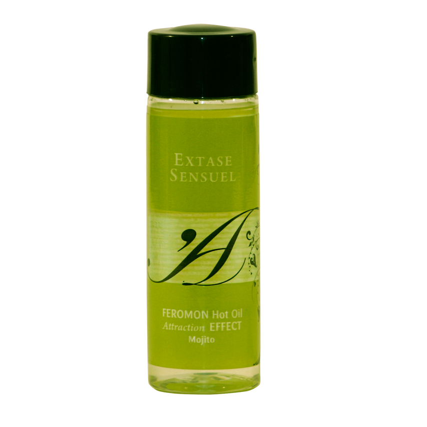 Aceite Masaje Efecto Calor Con Feromonas Mojito 100 Ml