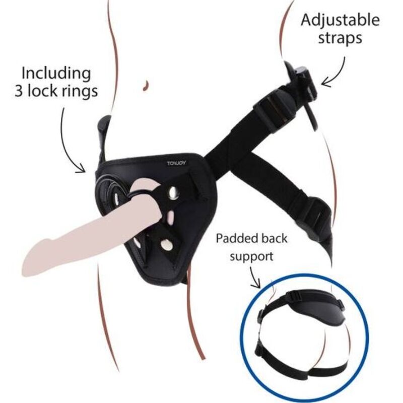 Strap-On Deluxe Harnés Negro