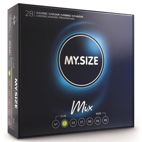 Mix Preservativos 49 Mm 28 Unidades