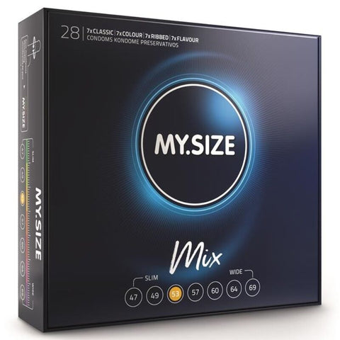 Mix Preservativos 53 Mm 28 Unidades
