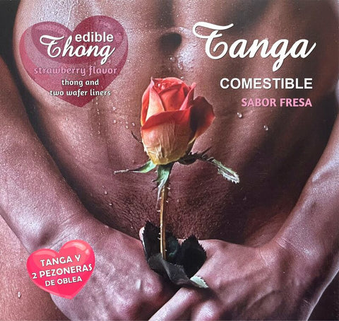 Tanga+ 2 Pezones Oblea Fresa Hombre /Es/Pt/En/Fr/It/
