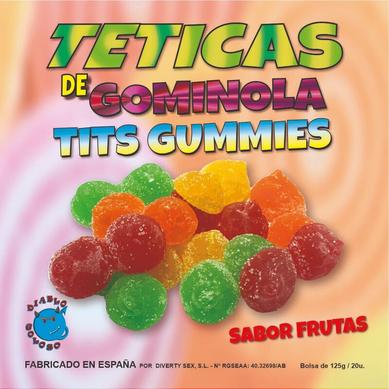 Teticas De Gominola Surtidas Azucar