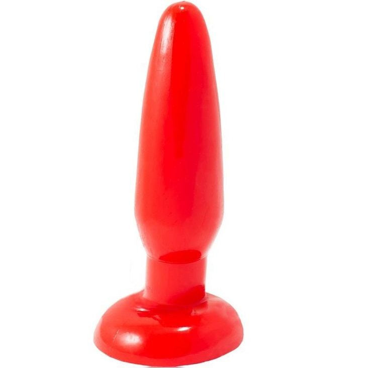 Plug Anal Pequeño Rojo 15 Cm