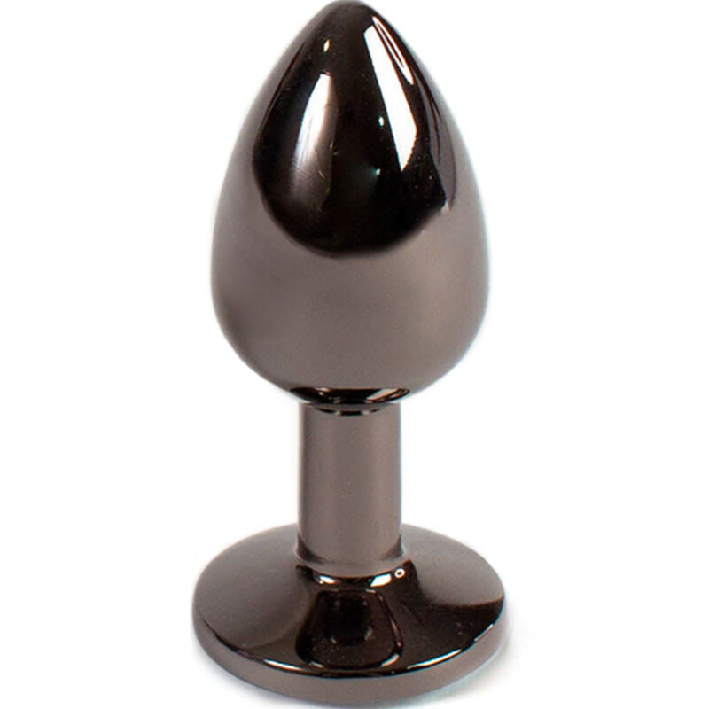Gunmetal Butt Plug Talla S 7 Cm