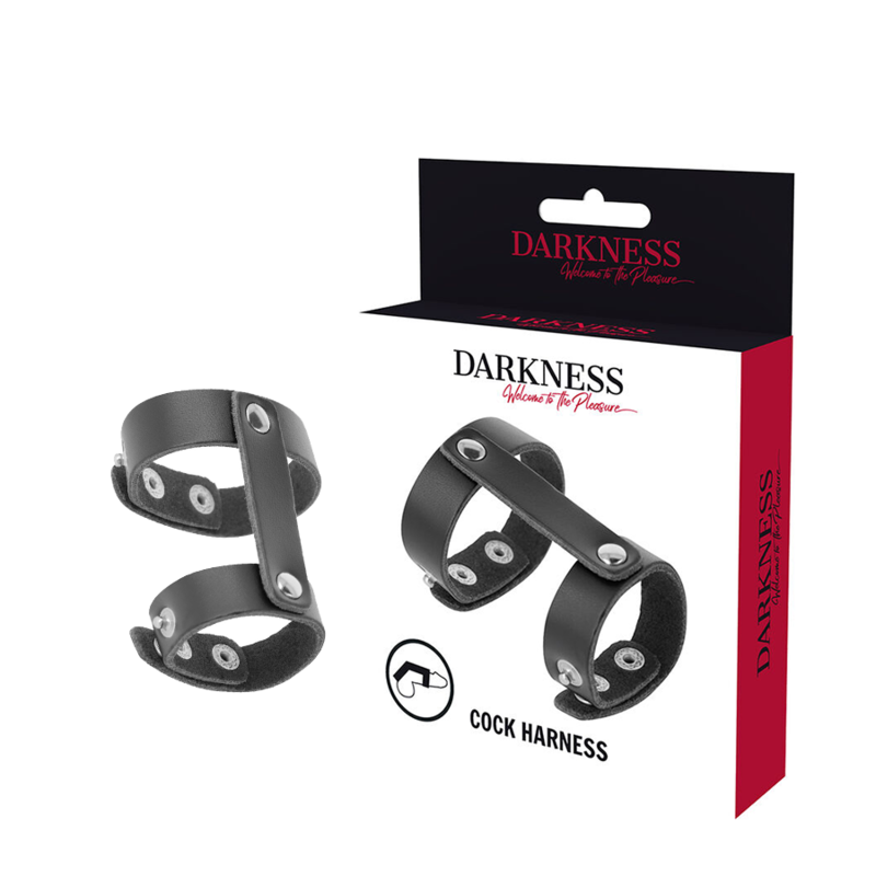 Anillo Pene Y Testículos Ajustable Leather
