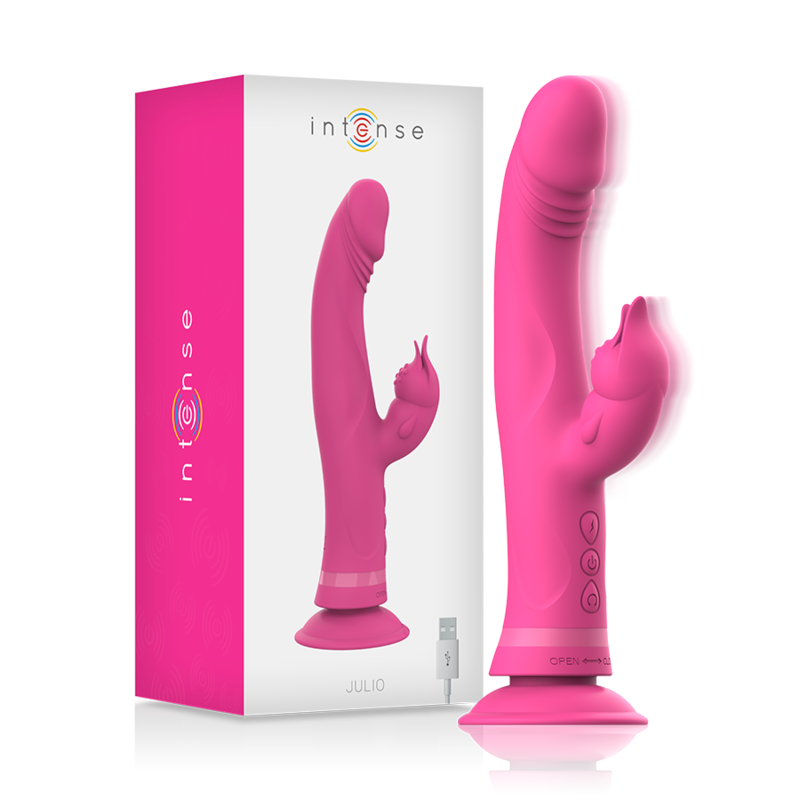 Julio Vibrador Rabbit Silicona Rosa