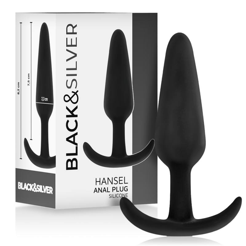 Hansel Plug Anal Silicona Con Asa Pequeño