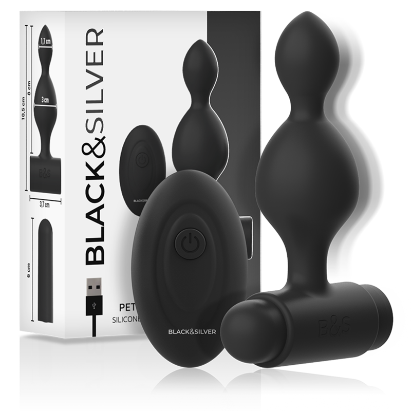 Tucker Pequeño Plug Anal Silicona Control Remoto